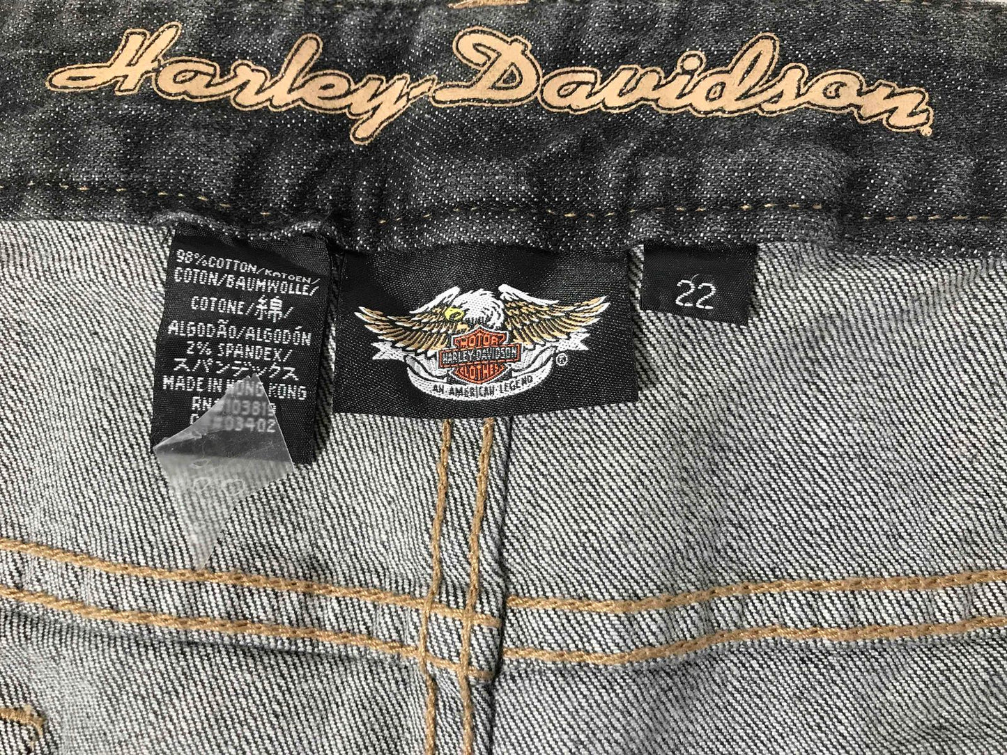 HARLEY DAVIDSON Women’s Jeans Size 22
