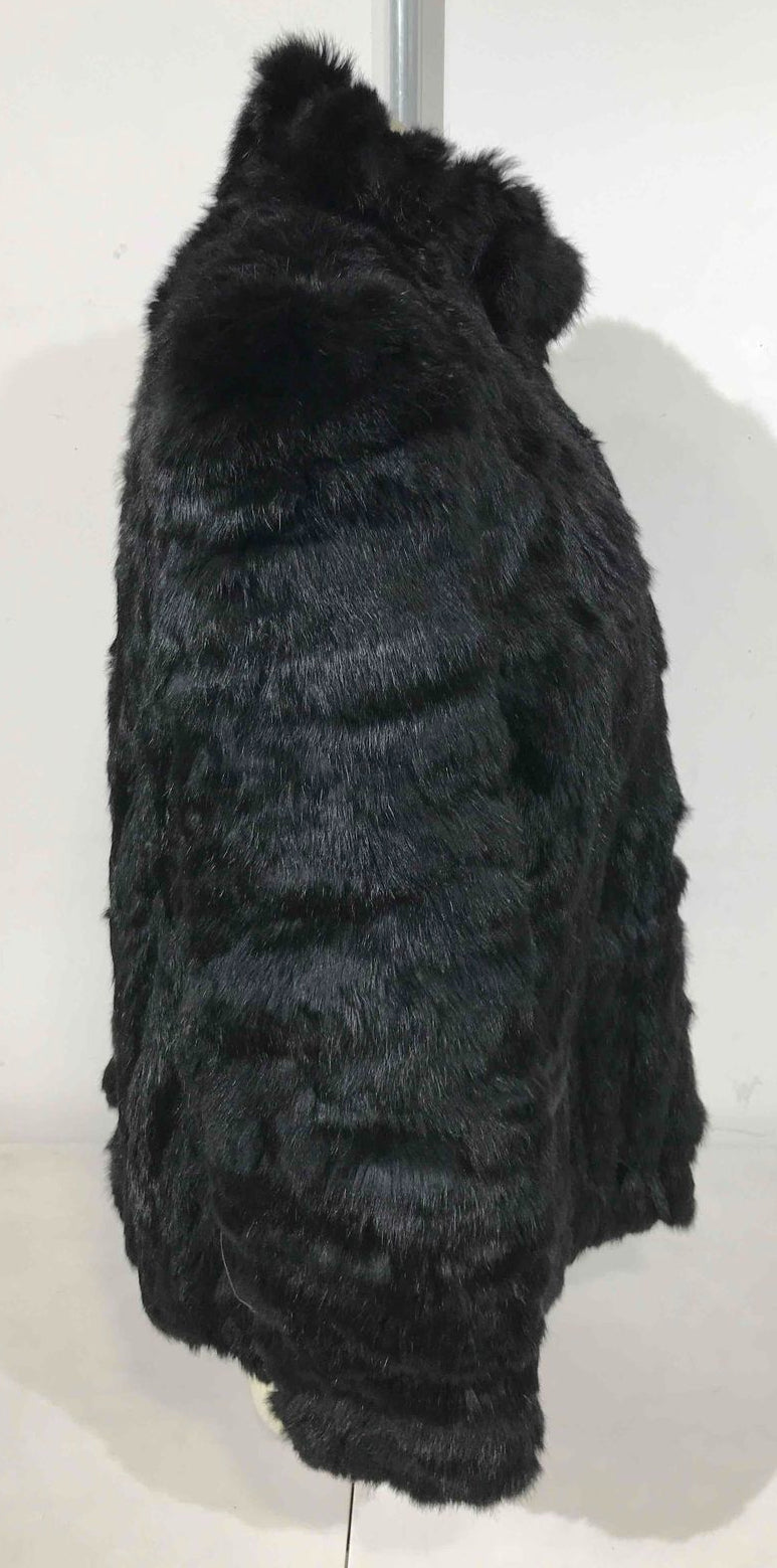 SOMEREST FURS LUXURIOUS RABBIT HIP LENGTH FUR WOMEN’S JACKET Size L